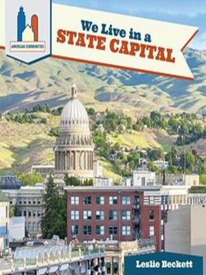 cover image of We Live in a State Capital